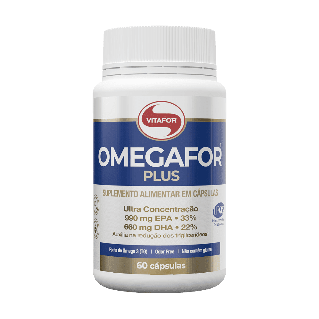 OMEGAFOR® PLUS: Ômega 3 60 Cápsulas
